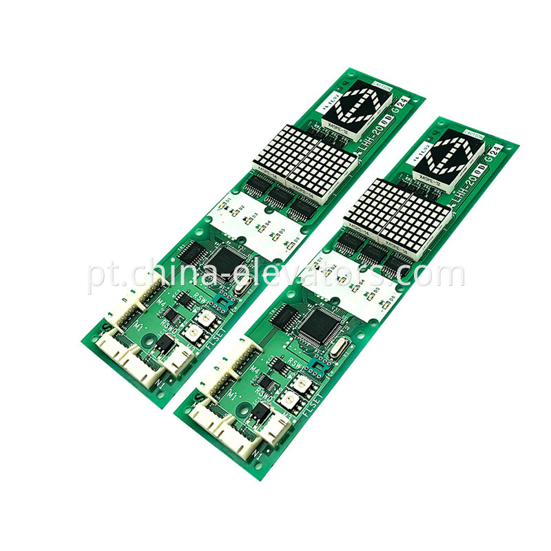 LOP Display PCB LHH-200DG24 for Mitsubishi GPS-3 Elevators